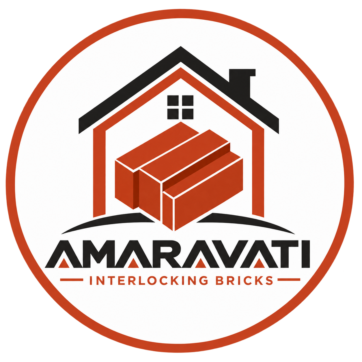 Amaravati Interlocking Bricks logo